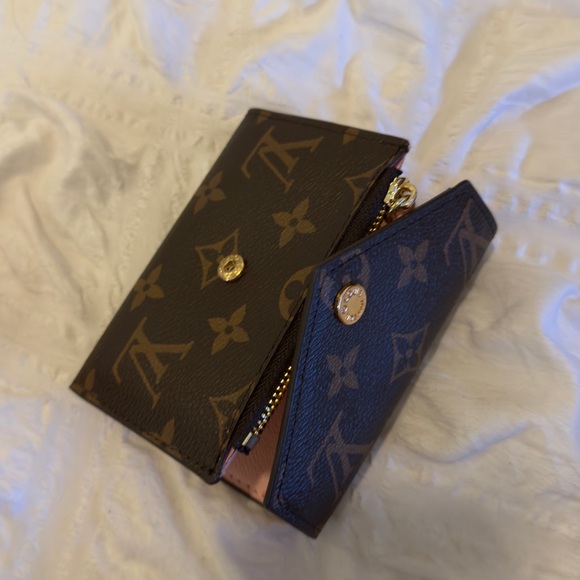 Louis Vuitton Dark Brown Monogram Envelope Wallet - Picture 2 of 5
